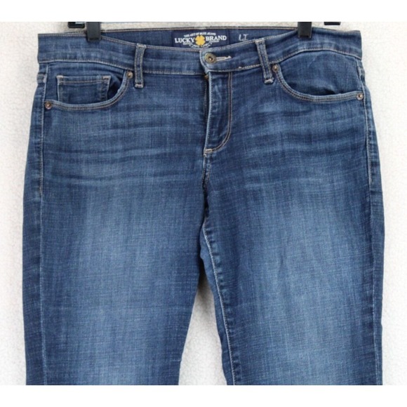Lucky Brand Sweet Boot Jeans Womens Size 8 29 Medium Wash Flare Leg Denim - Picture 9 of 16